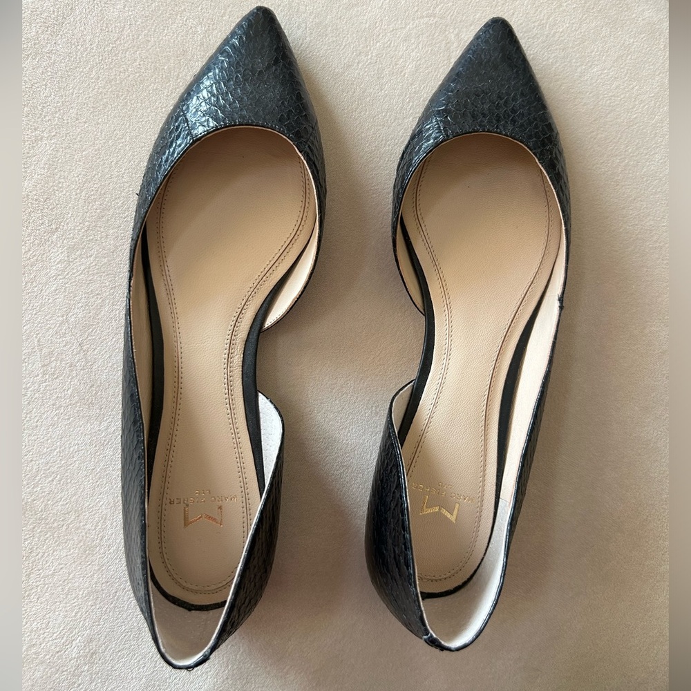 Marc Fisher Sunny D’Orsay flats, size 8.5